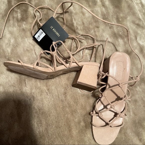 New #Forever #Tie Heels，heels=7cm - Picture 4 of 7